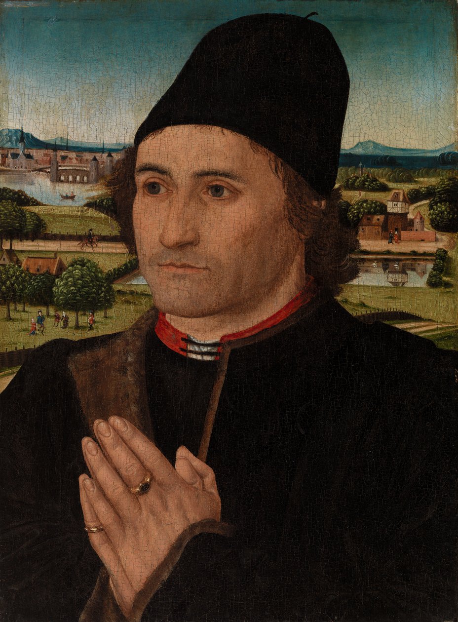 Portrett av en mann av Hans Memling