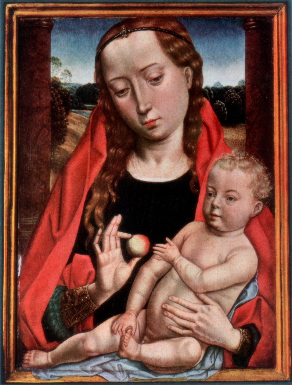 Madonnaen og barnet, 1927 av Hans Memling