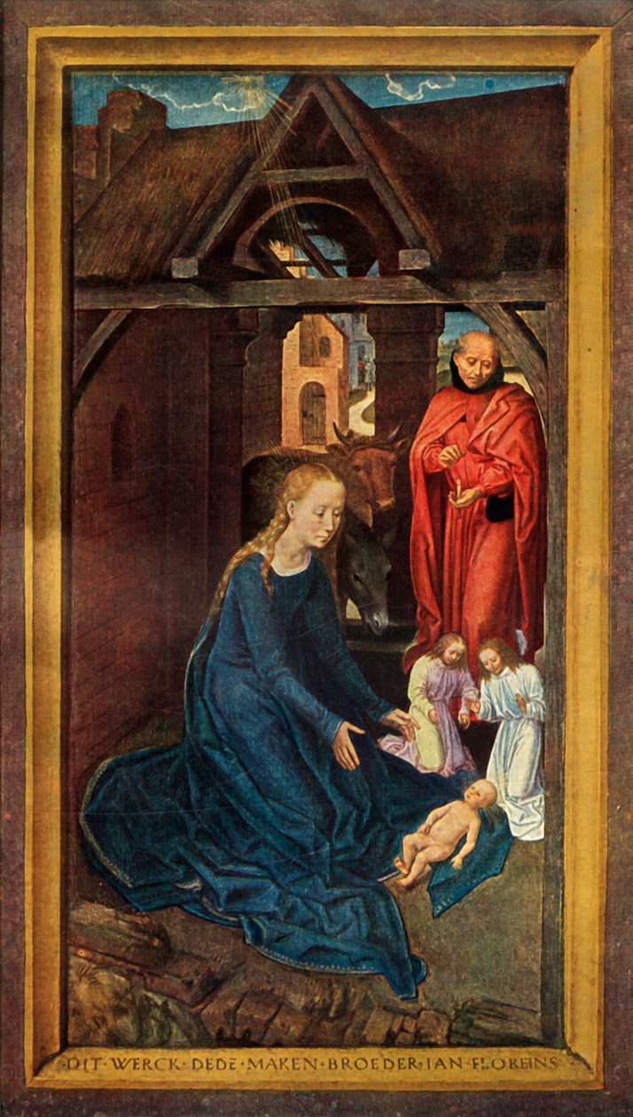 Fødselen, 1479. av Hans Memling