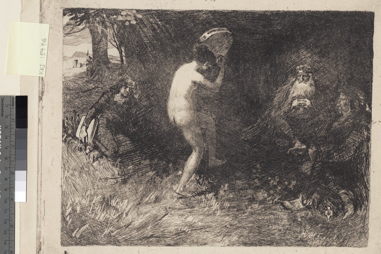 Da kong David ble gammel av Hans Nikolaj Hansen