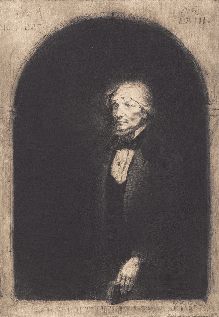 "Min fars portrett" av Hans Nikolaj Hansen