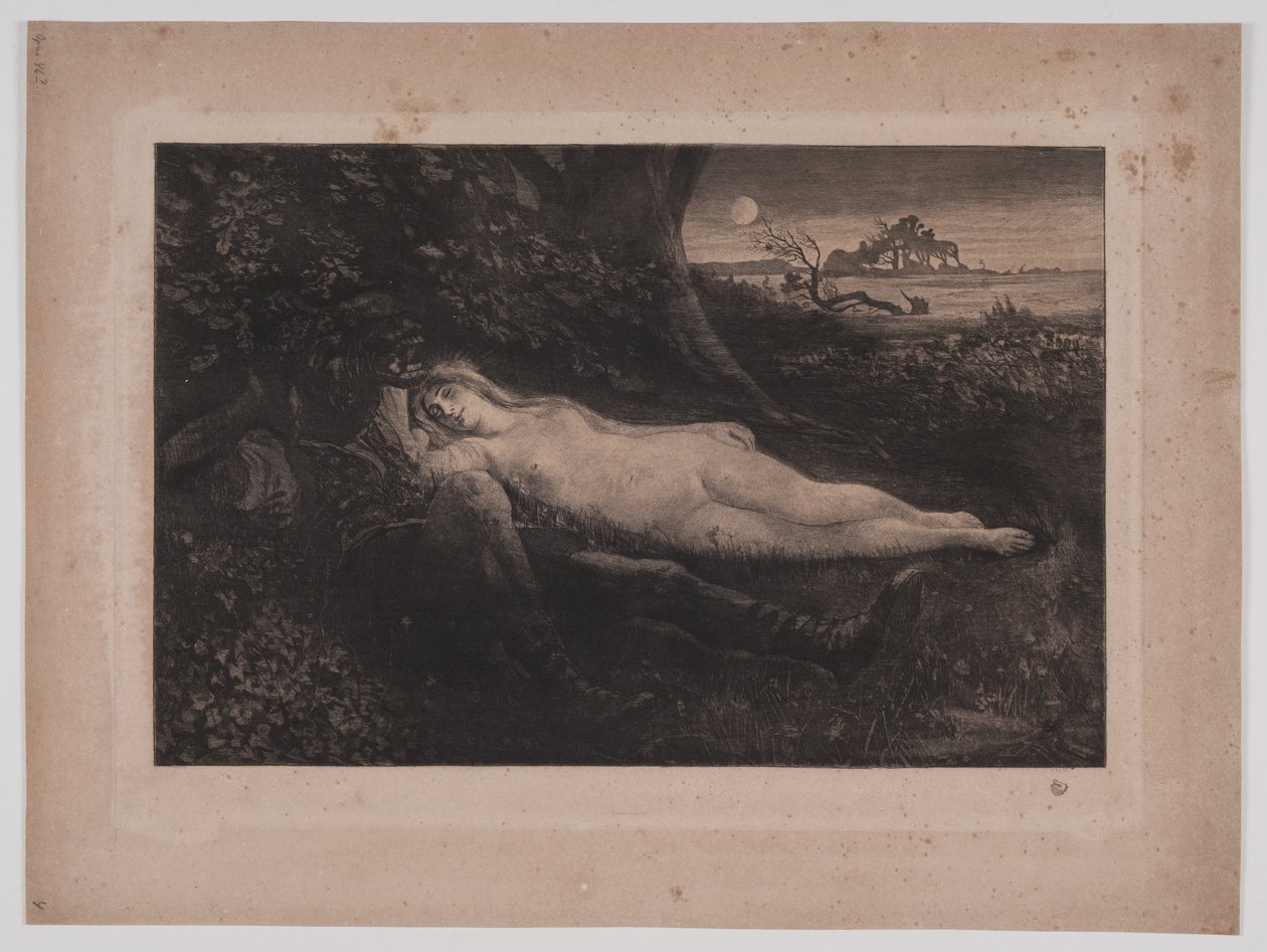 Titania i "En skærsommernatsdrøm" av Hans Nikolaj Hansen