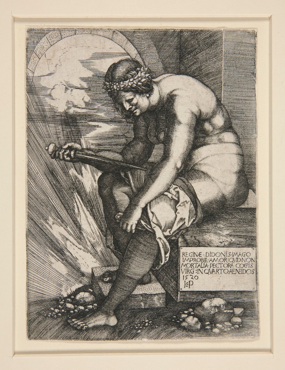 Dido av Hans Sebald Beham