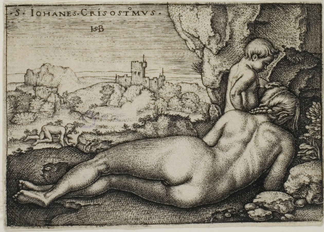Bot av St. John Chrysostomus av Hans Sebald Beham