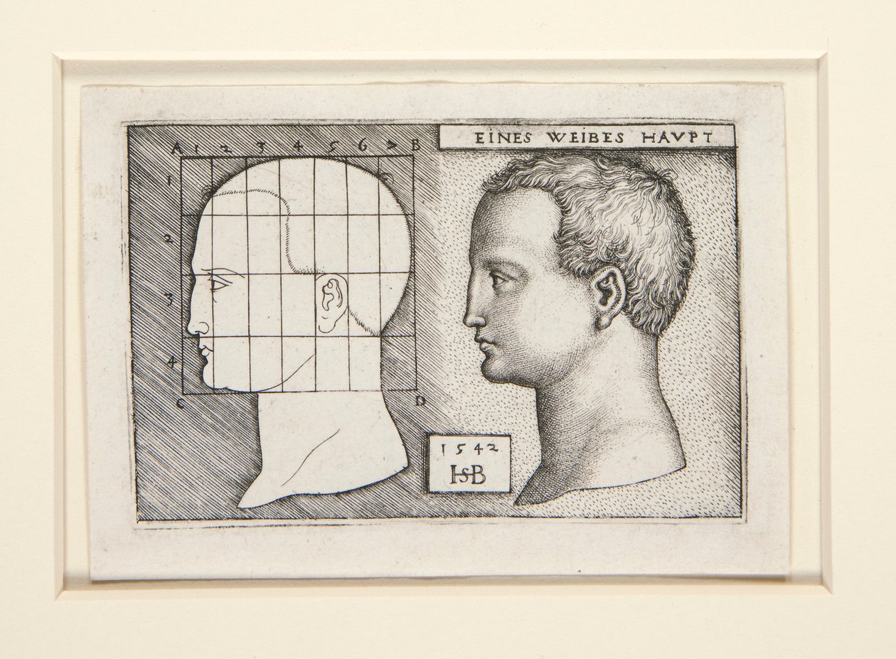 Andel studier for av Hans Sebald Beham