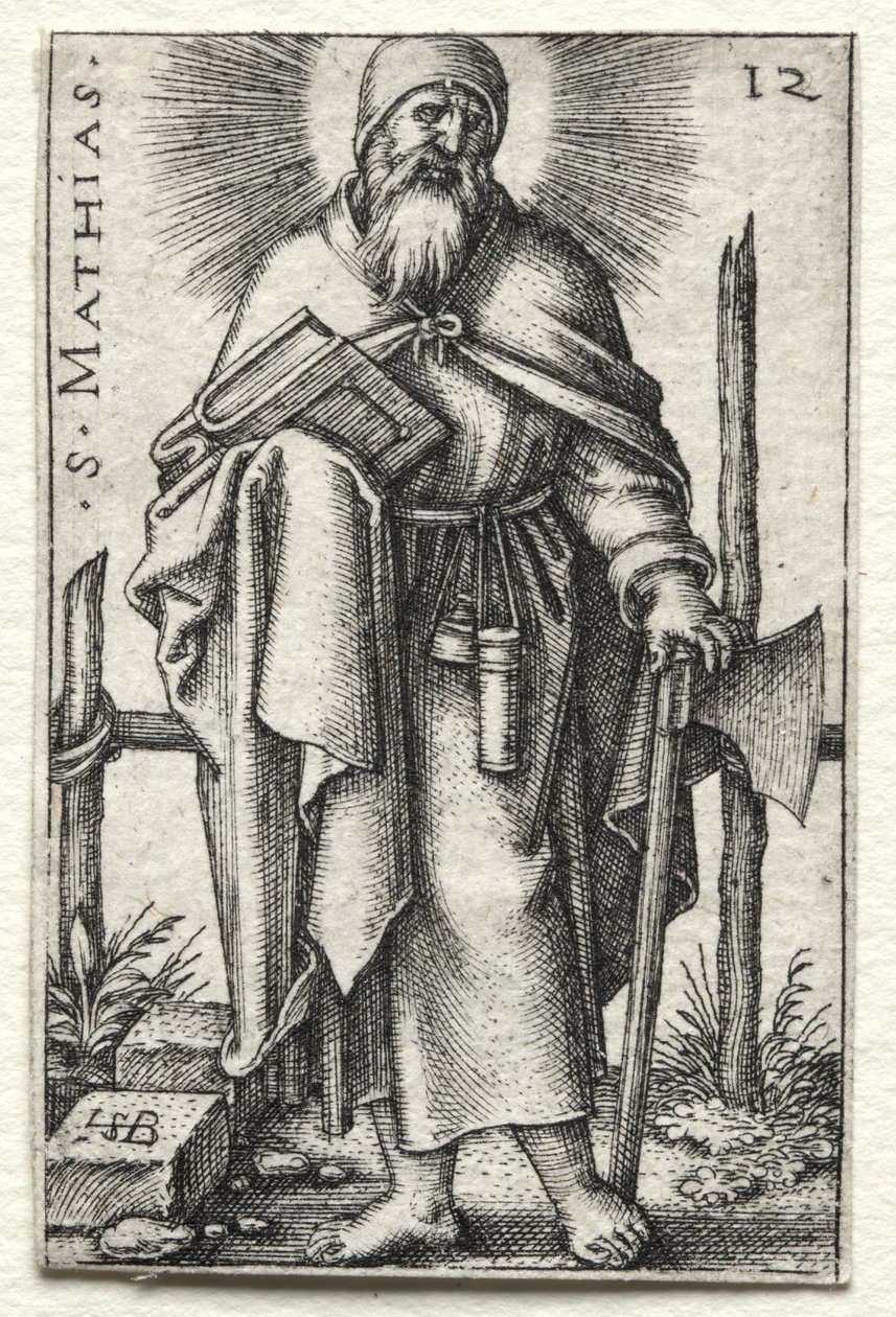 St. Matteus, 1545-1546. av Hans Sebald Beham