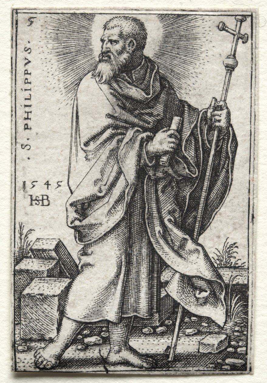 St. Filip, 1545-1546. av Hans Sebald Beham