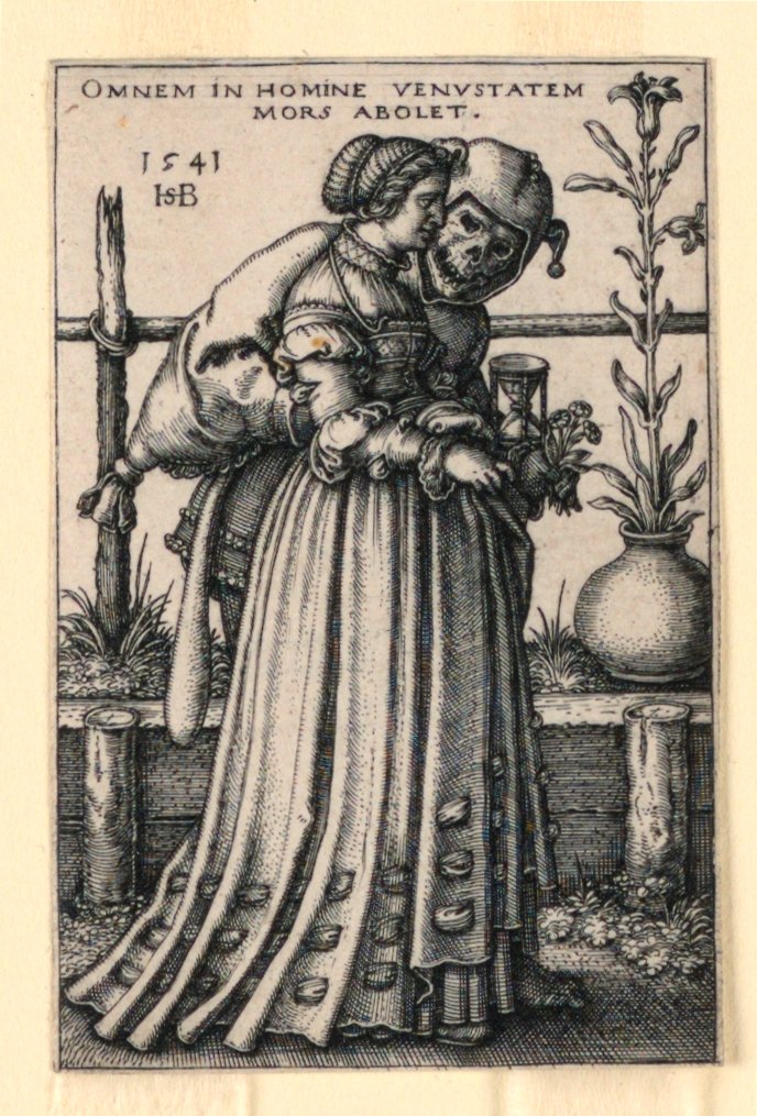Fruen og døden av Hans Sebald Beham