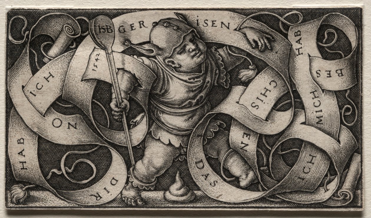 The Little Buffoon, 1542. av Hans Sebald Beham
