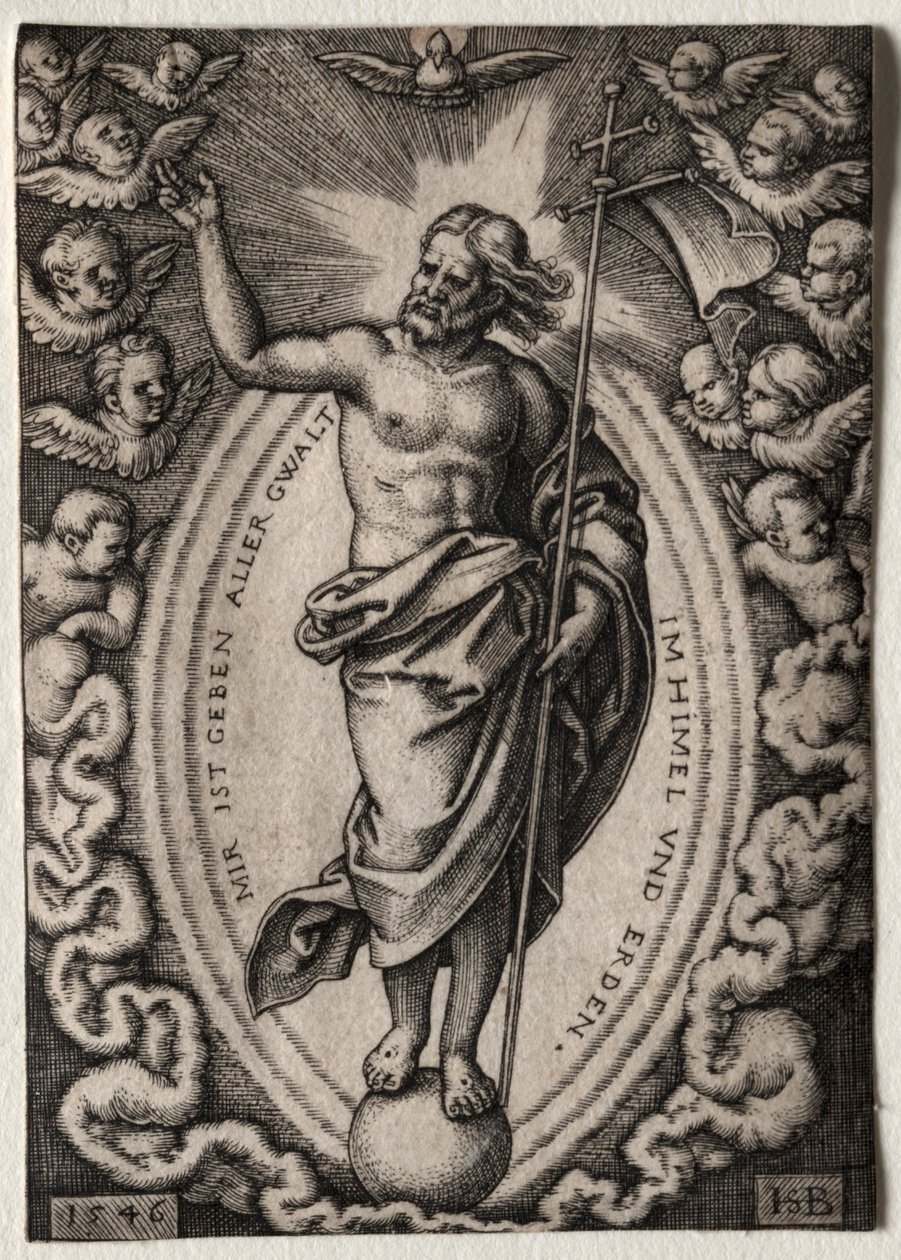 Frelseren, 1546. av Hans Sebald Beham