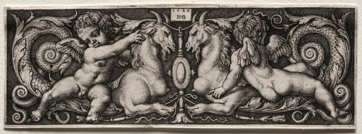 To Genii av Hans Sebald Beham