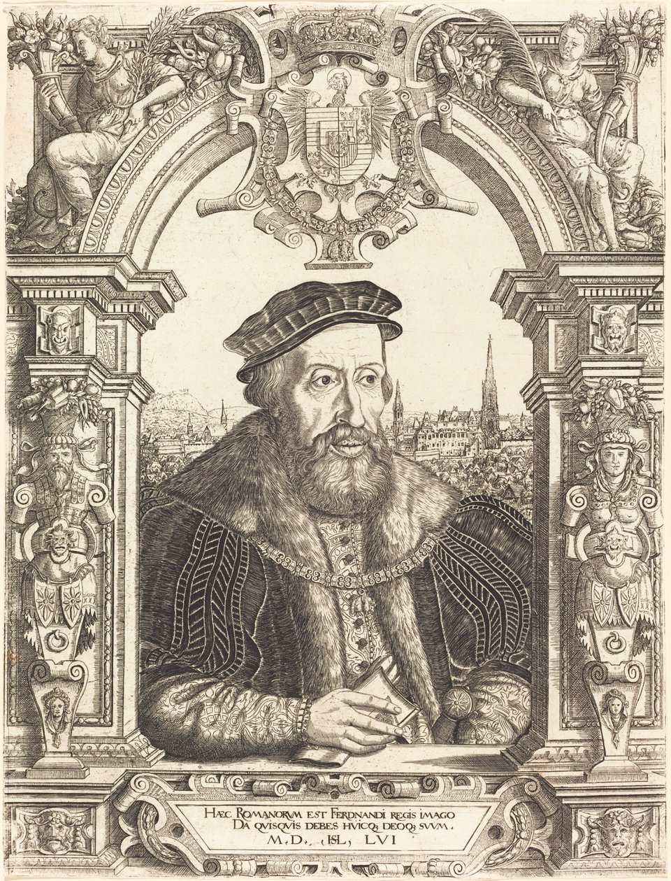 Ferdinand I, 1556. av Hans Sebald Lautensack