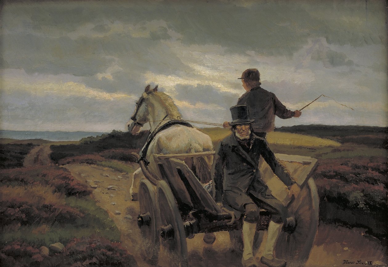 Kjører hjem av Hans Smidth