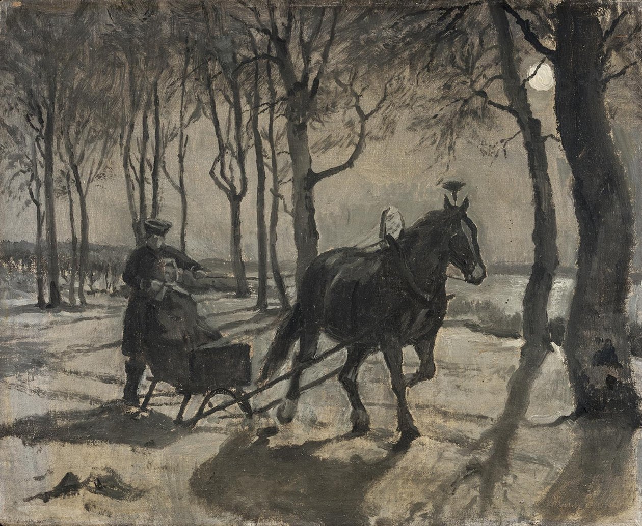 Sleden til Fussingöe av Hans Smidth