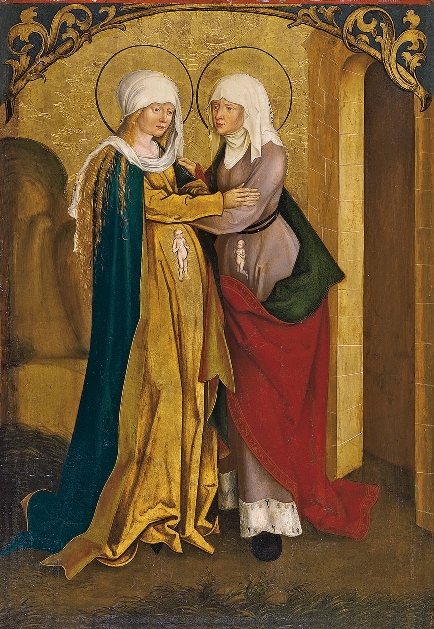 Besøket, c. 1505 av Hans Strüb