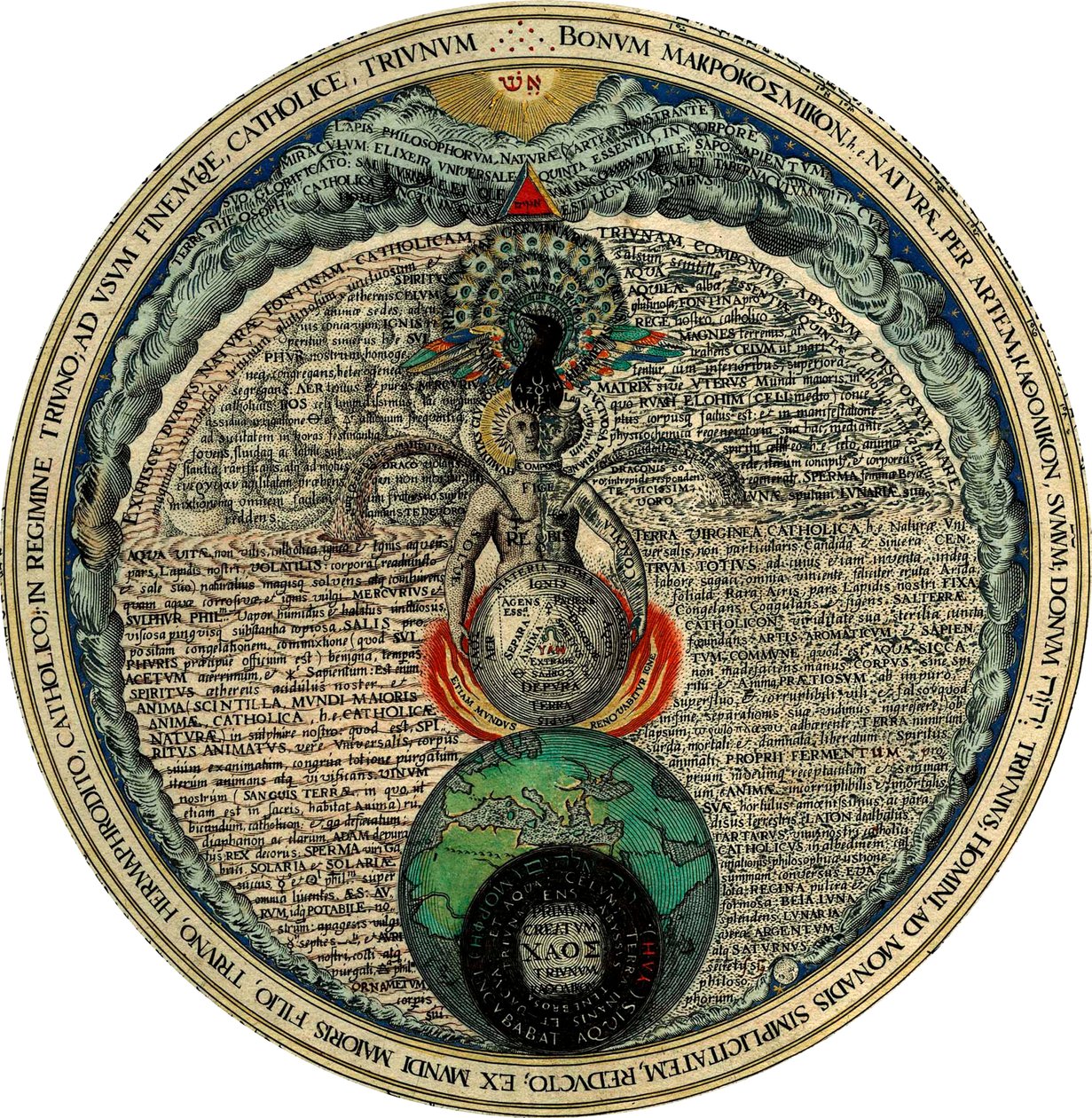 Hermafroditt, 1595. av Hans Vredeman de Vries
