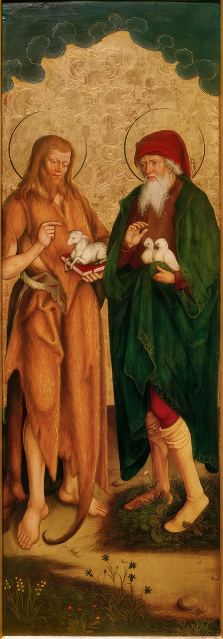Døperen Johannes og Joachim av Hans und Jakob Strüb
