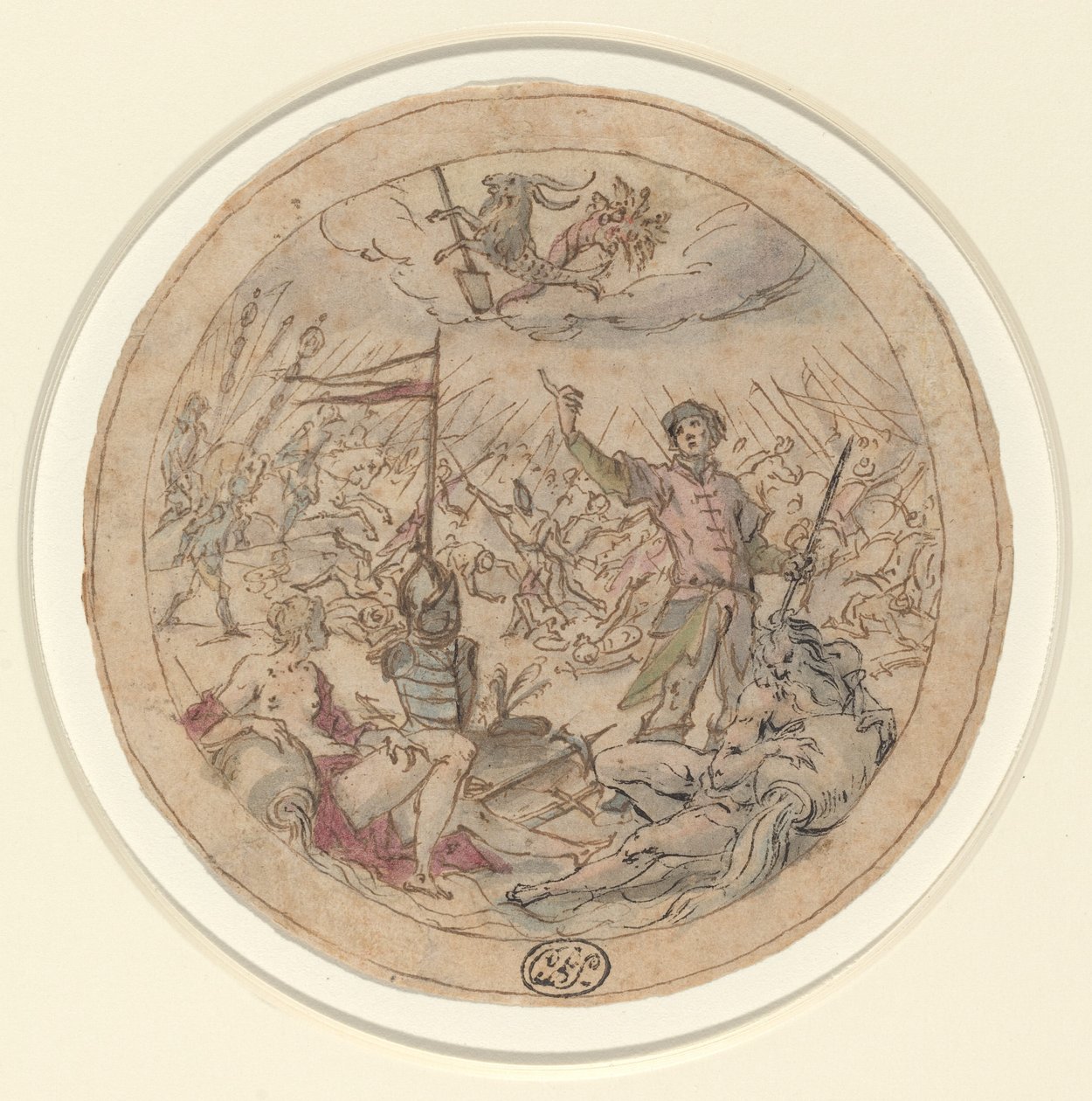 Allegori om de tyrkiske krigene av Hans von Aachen