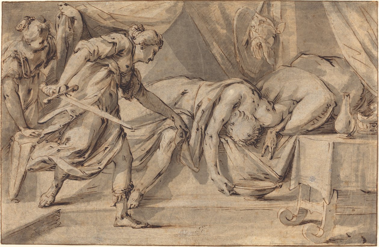 Judith og Holofernes av Hans von Aachen