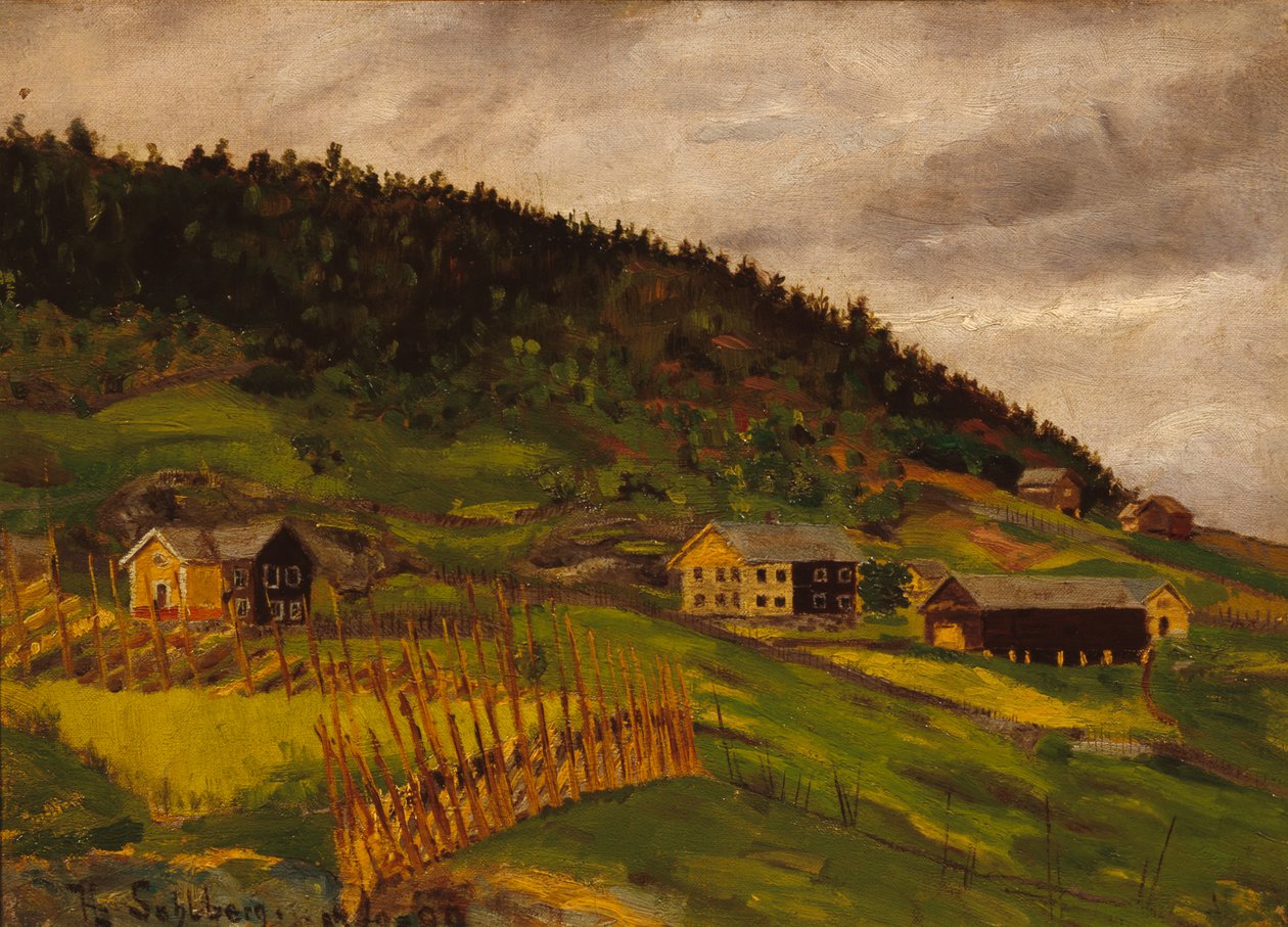 From Hegge in Valdres av Harald Oscar Sohlberg