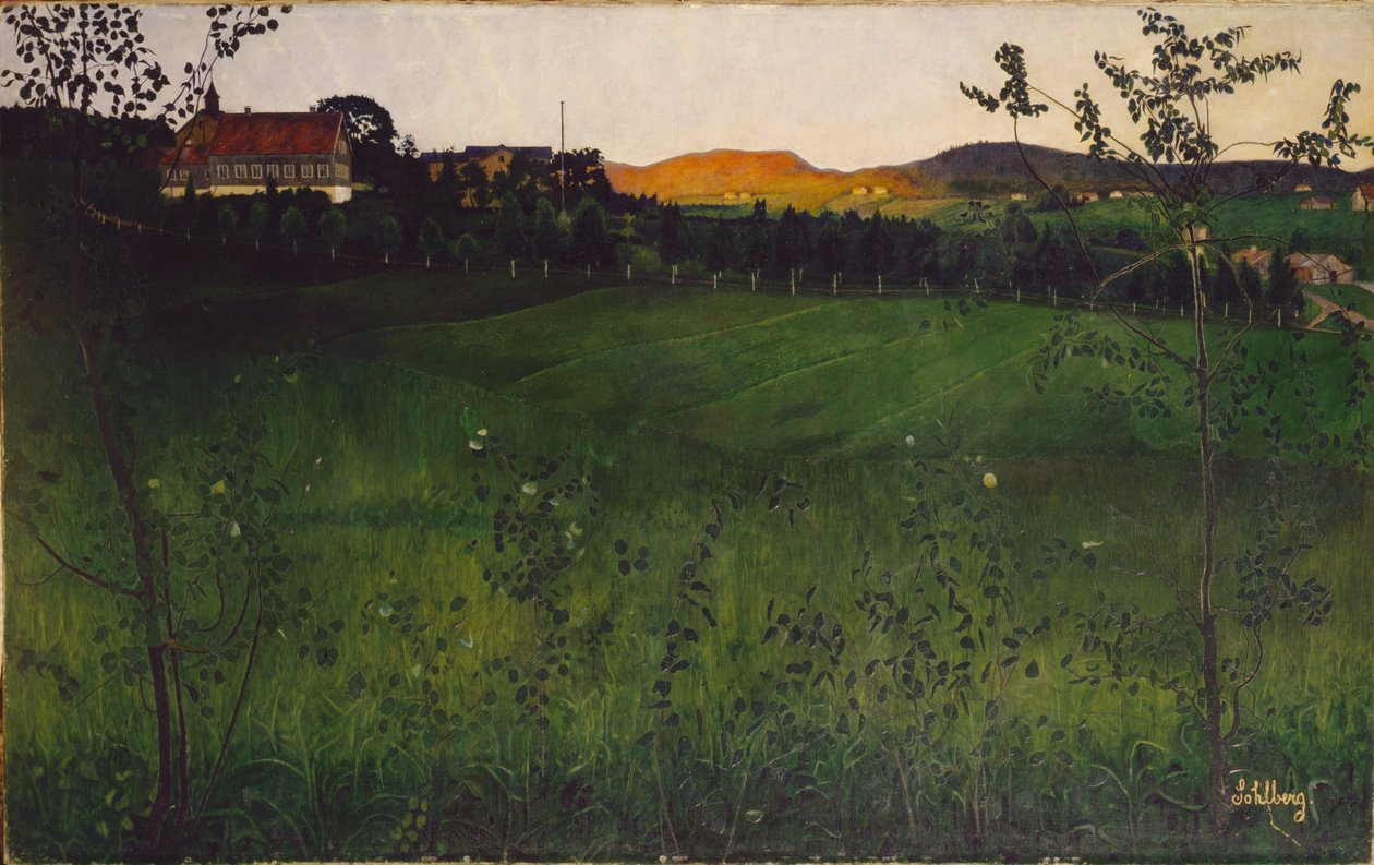 Modent felt av Harald Oscar Sohlberg