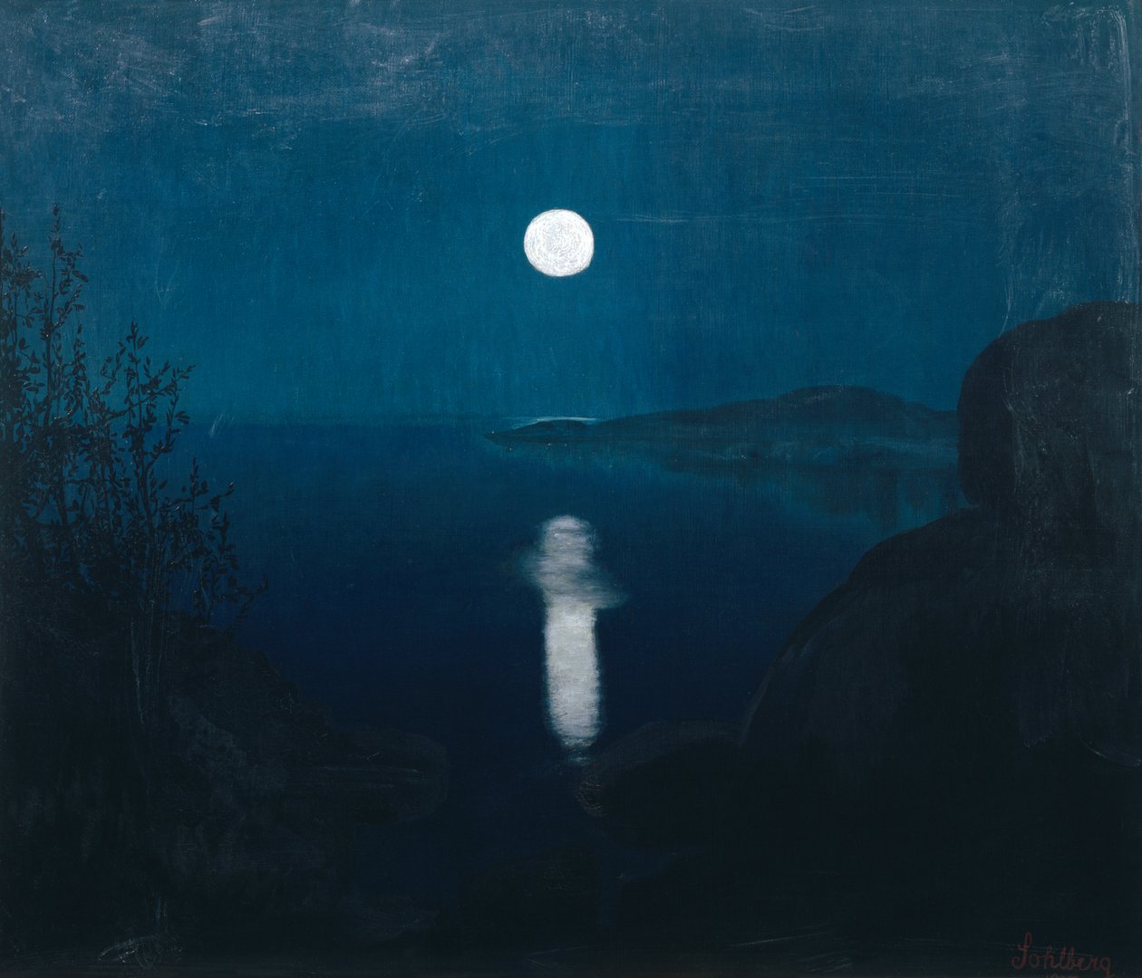 Måneskinn av Harald Oscar Sohlberg