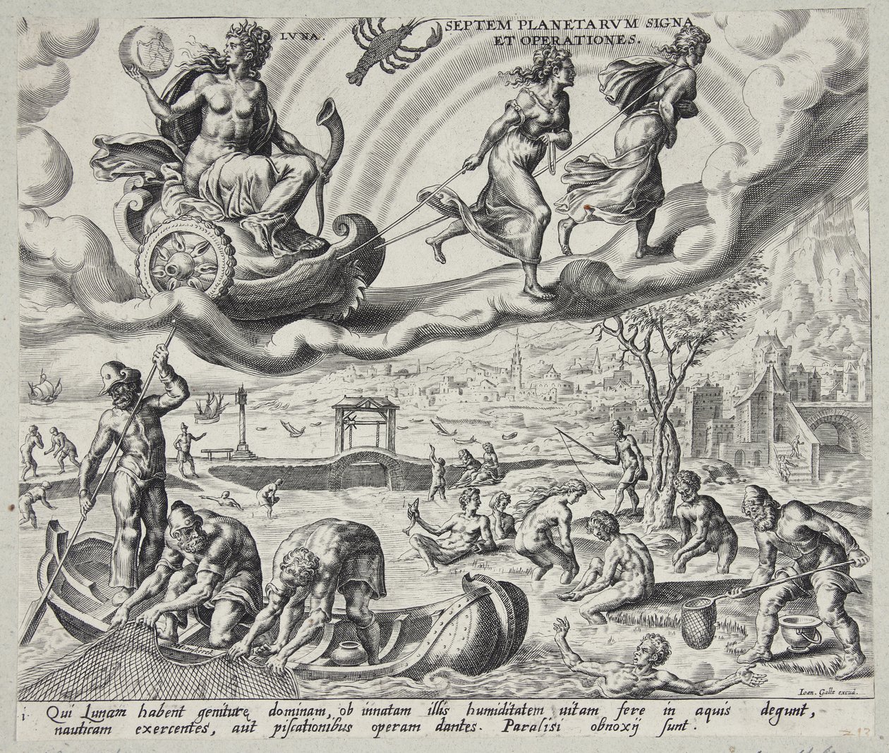 Luna, månen av Harmen Jansz. Muller