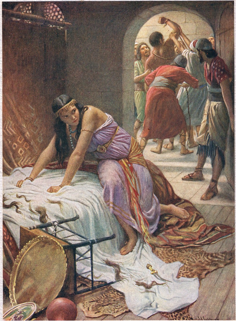 Delilah, illustrasjon fra 
