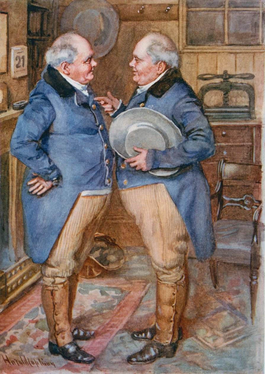 The Brothers Cheeryble, illustrasjon for 