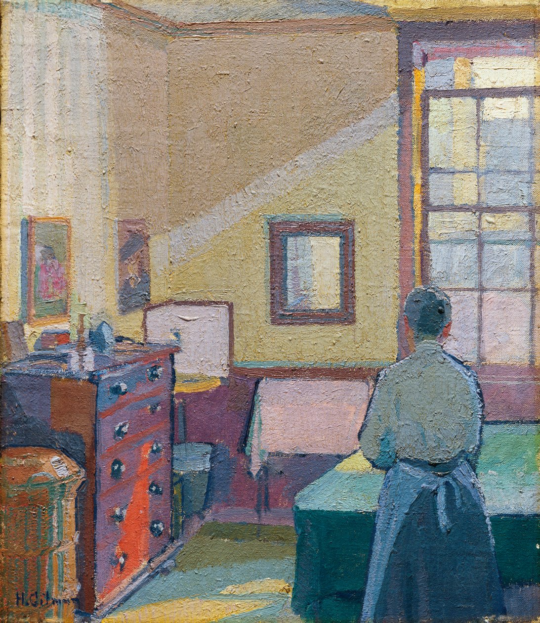 Interiør av Harold Gilman