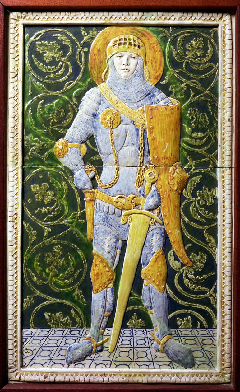 Gideon, Della Robbia Pottery, ca. 1900 (keramikk) av Harold Steward Rathbone