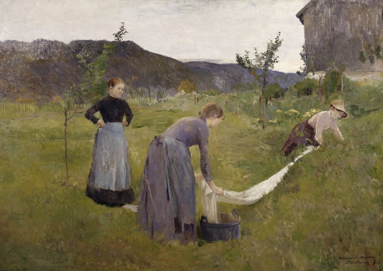 Bleking Lin av Harriet Backer