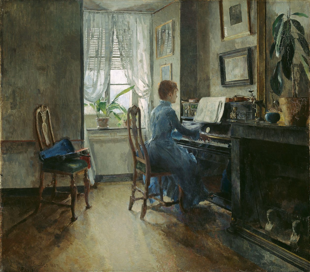Hjemme hos meg av Harriet Backer