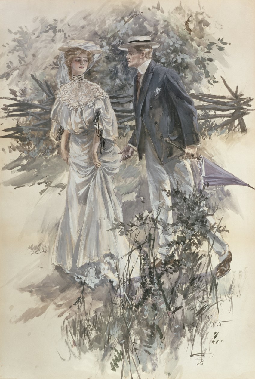 Hagevandringen av Harrison Fisher