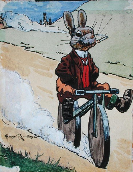 Free Wheeling (kroppsfarge på papir) av Harry Rountree