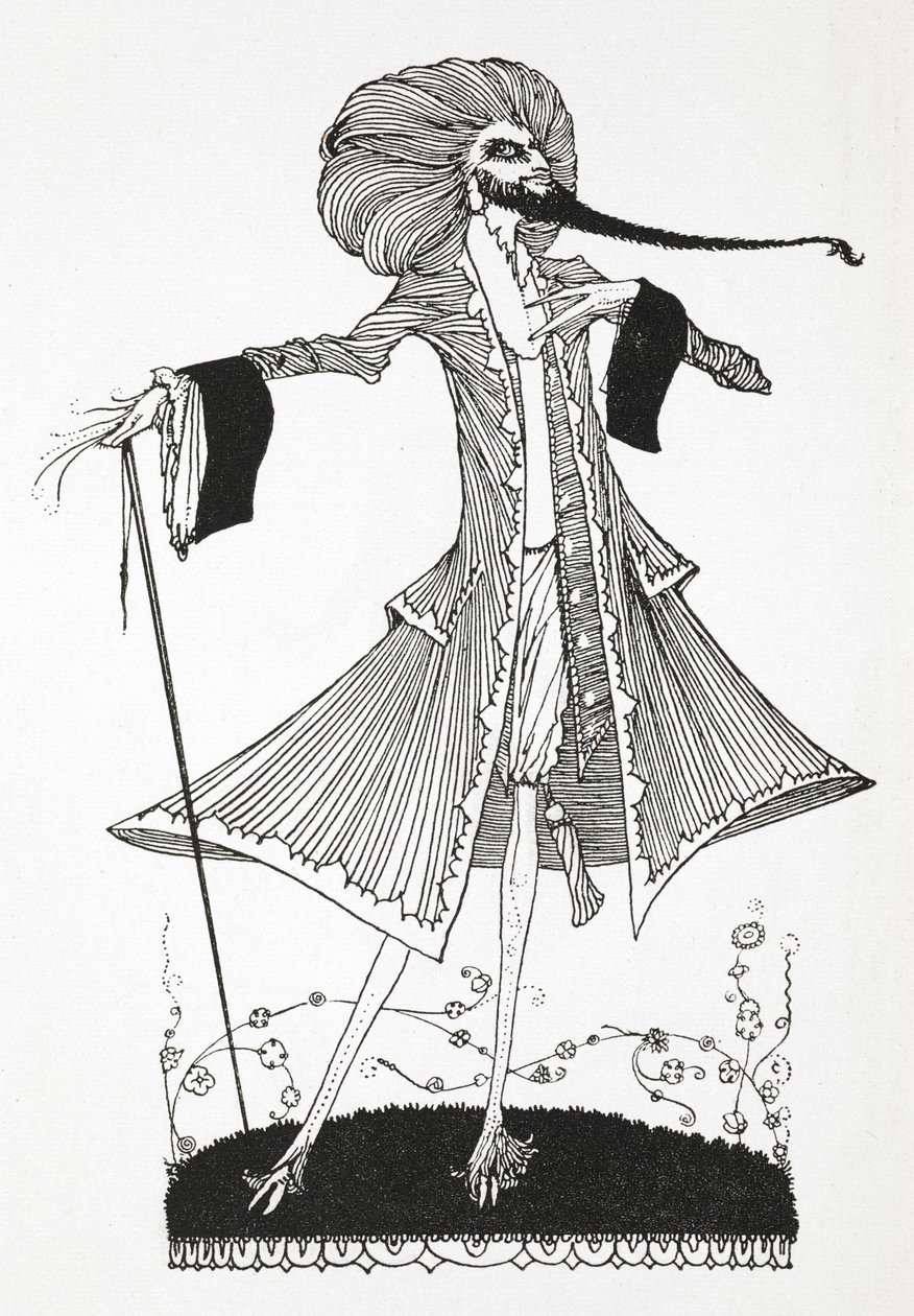 Blåskjegg. av Harry Clarke