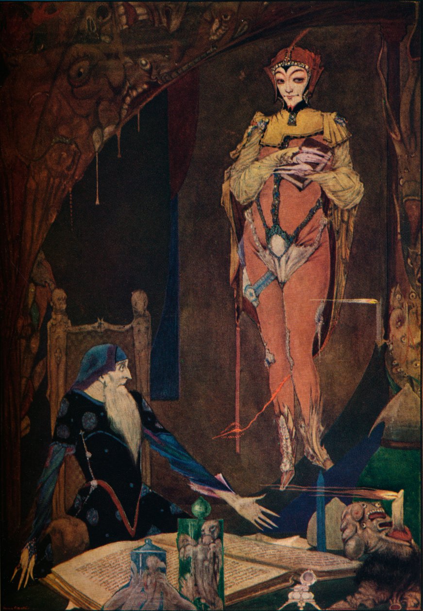 Faust illustrasjon, 1925 av Harry Clarke