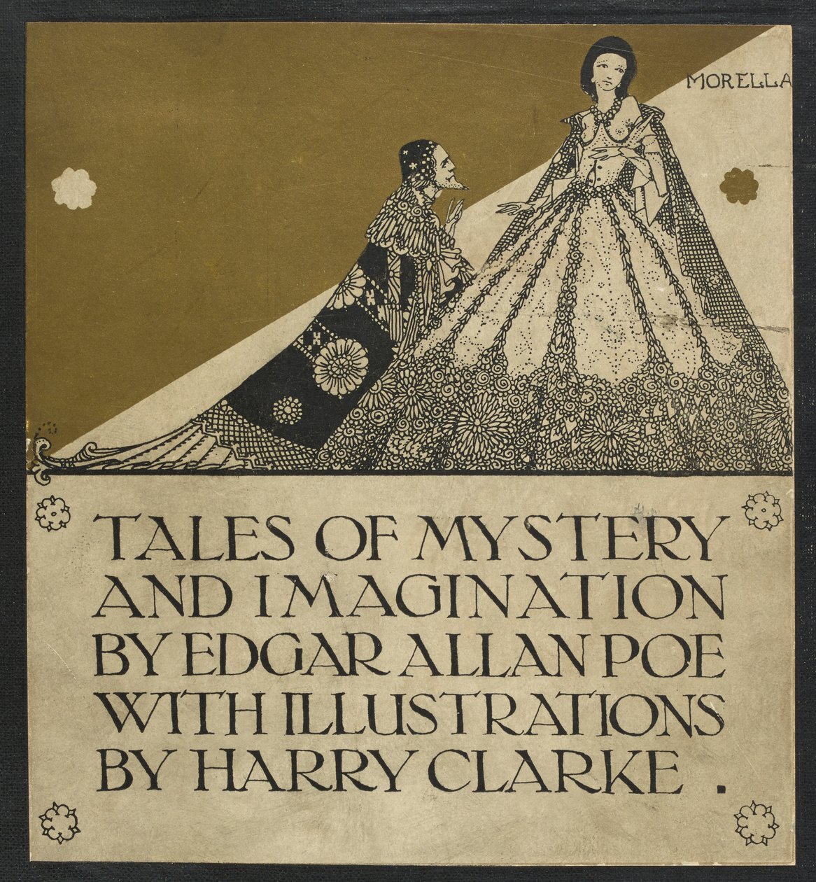 Illustrert forside. av Harry Clarke