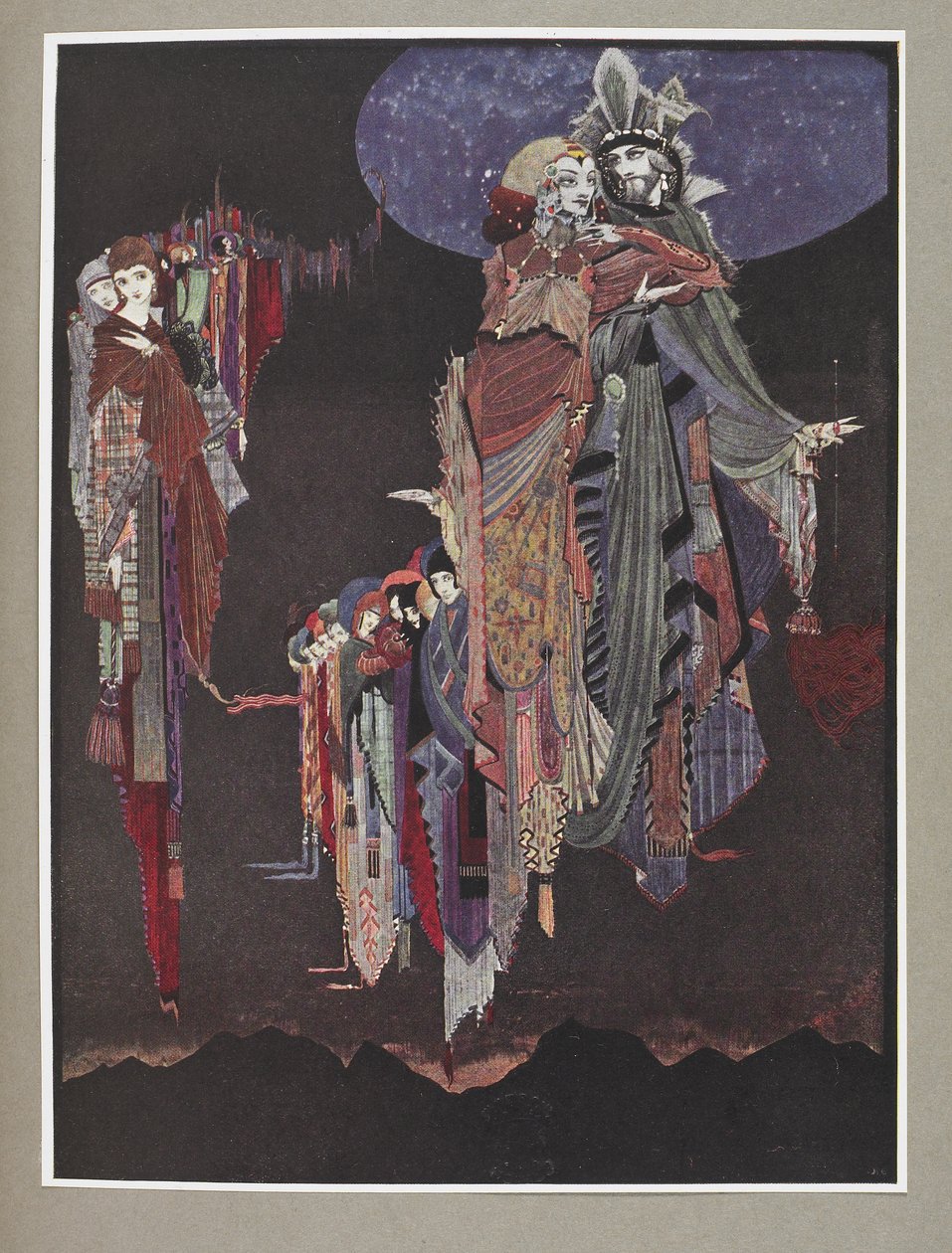 Monas og Una av Harry Clarke