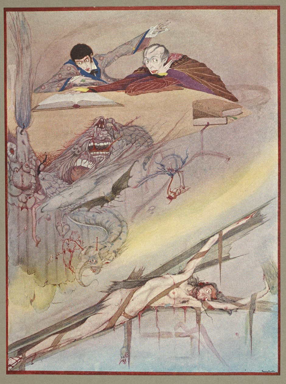 Fallet til Ushers hus. av Harry Clarke