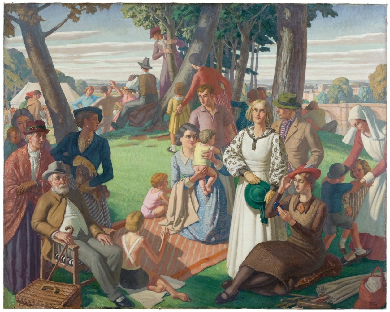 Ferie, 1935 av Harry Morley