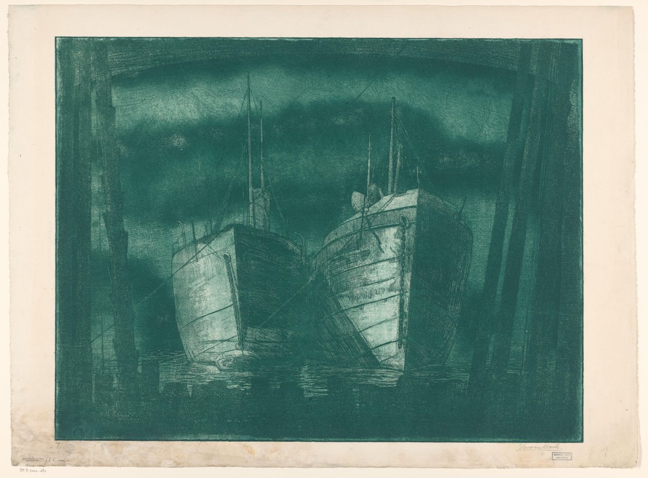 To bjeff av Harry van Mook (signed by artist)