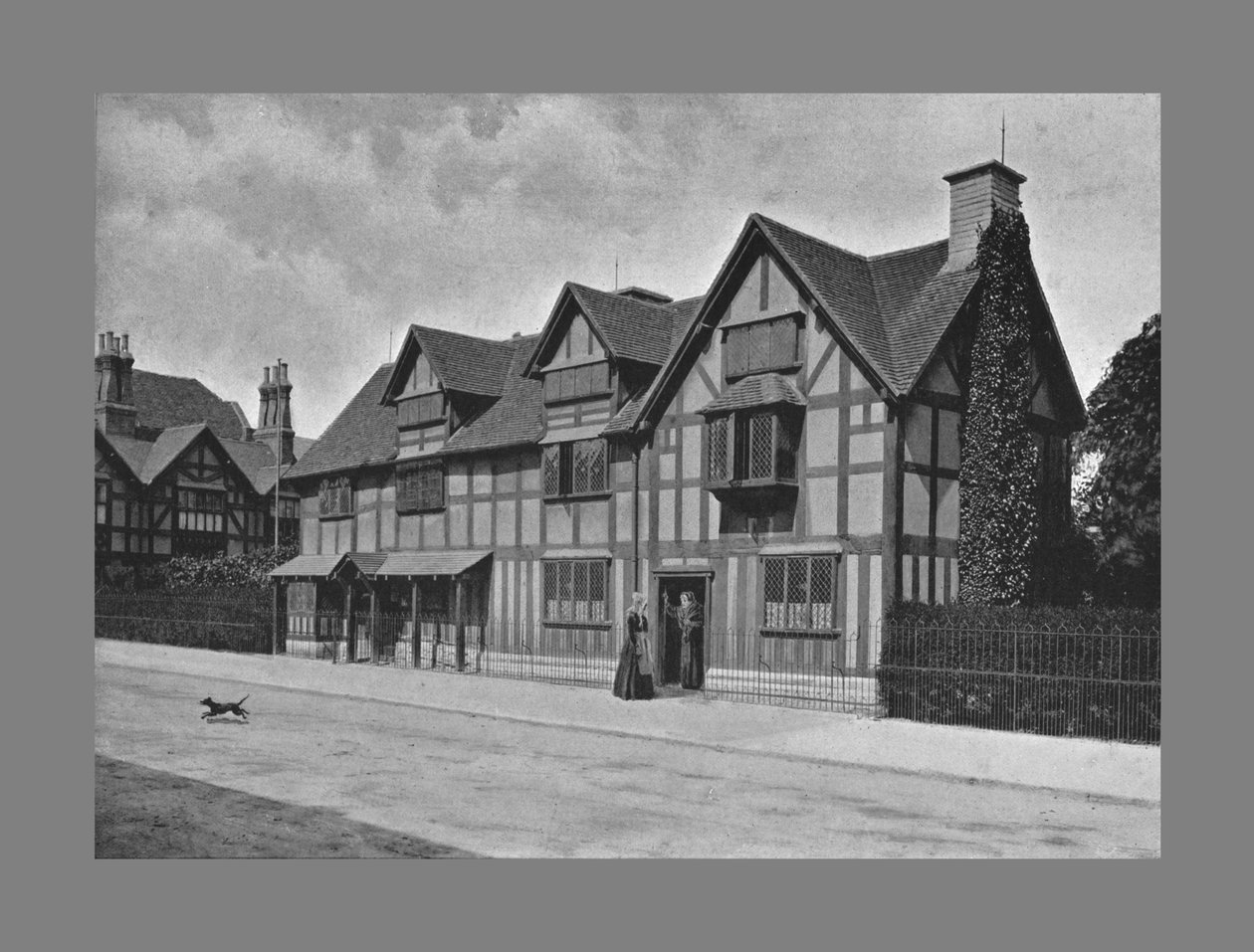 Shakespeares hus, Stratford-on-Avon, c1900 av Harvey Barton