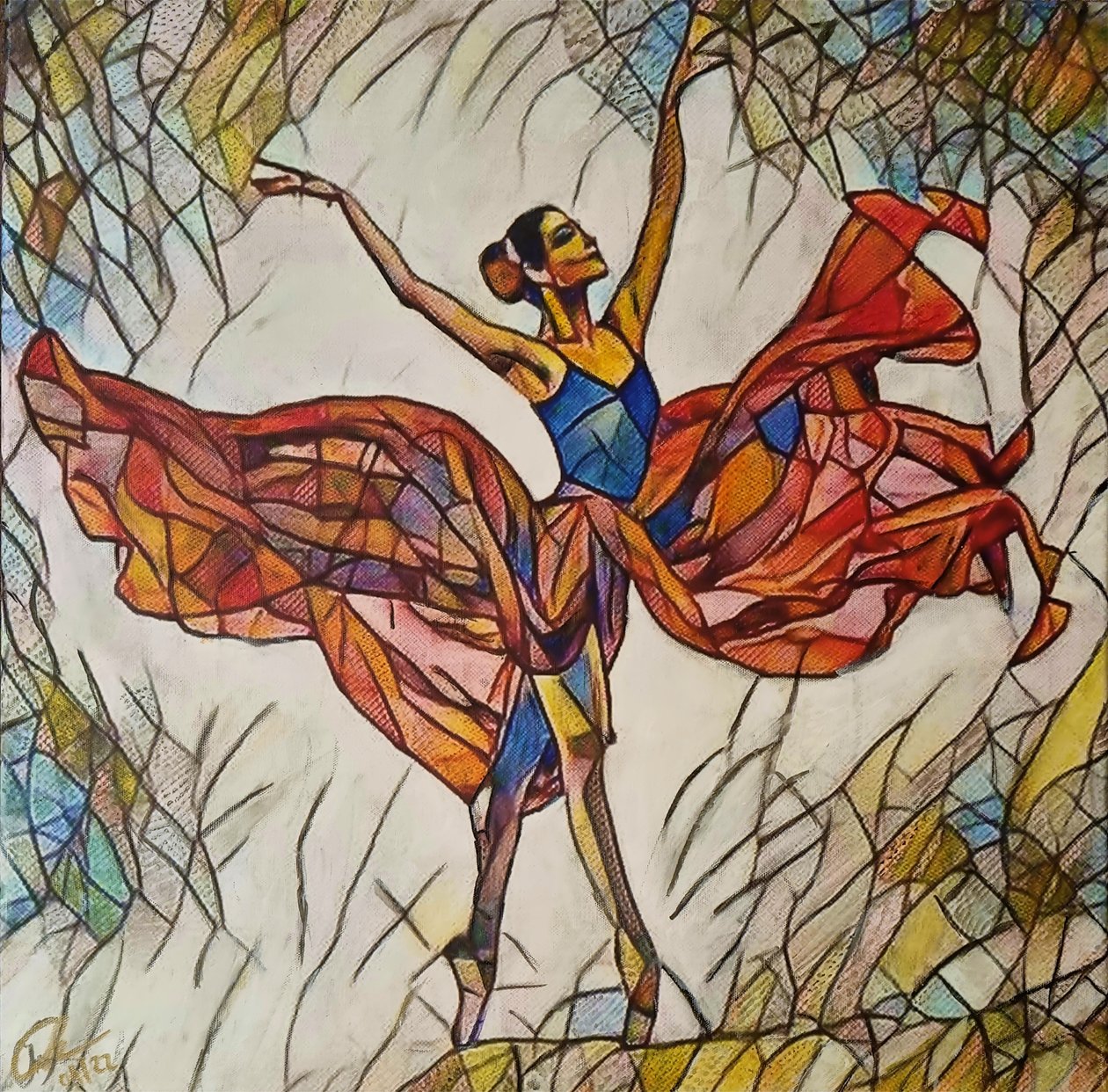 Ballerina av HaskellArt
