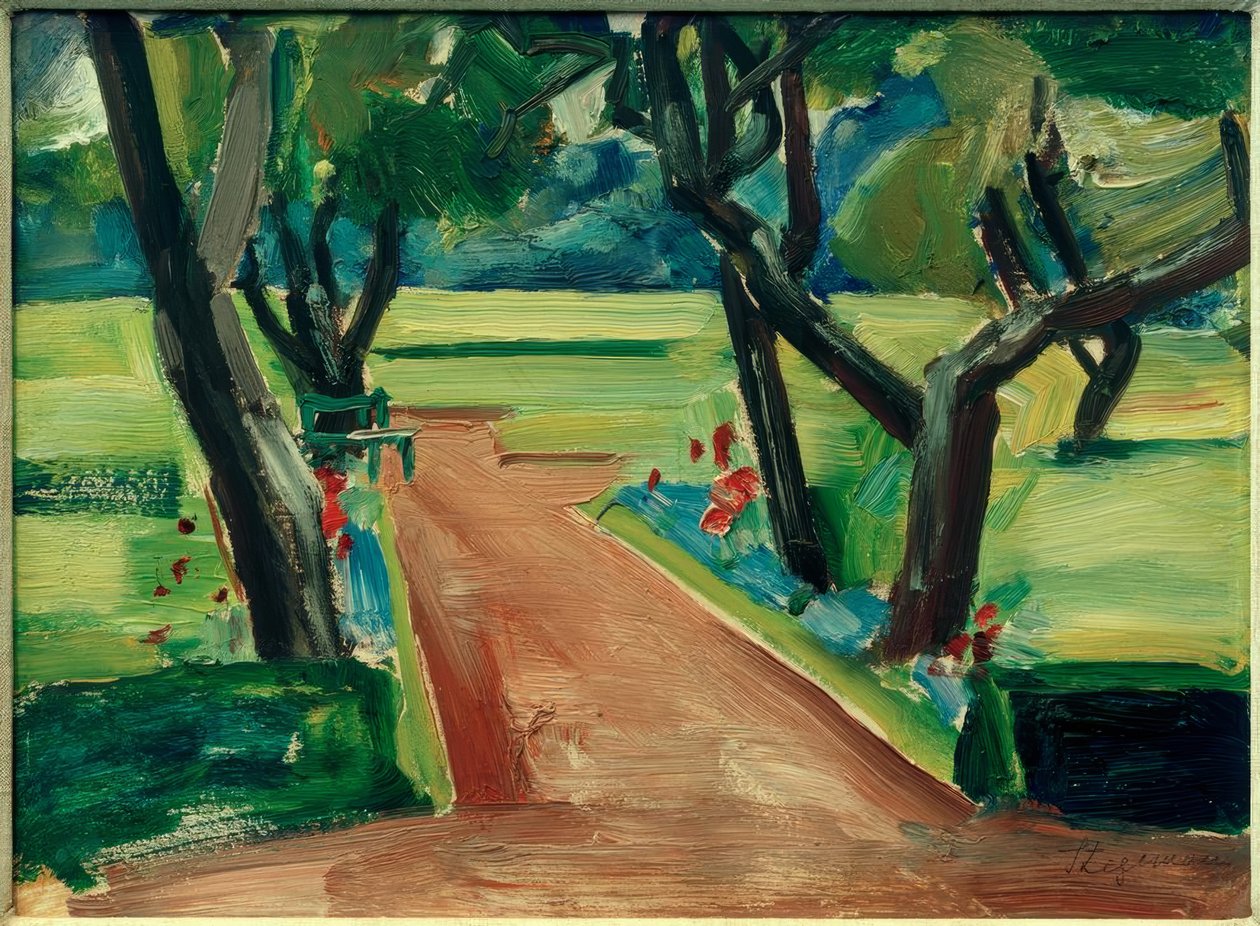 Sti i byparken av Heinrich Stegemann