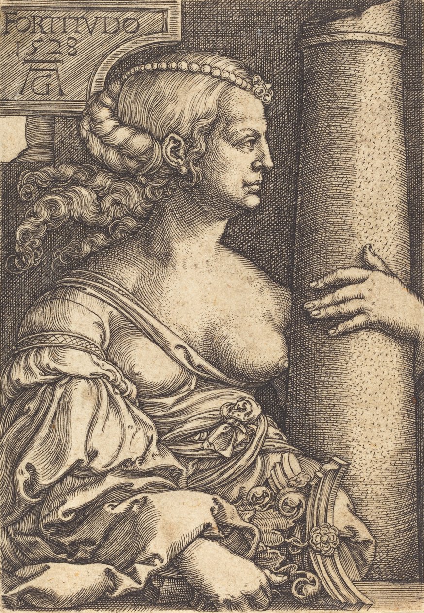 Fortitude, 1528. av Heinrich Aldegrever