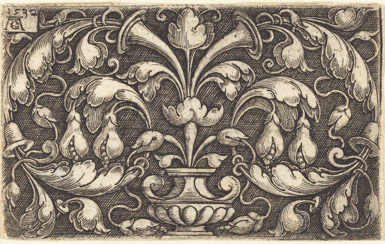 Ornament, 1532. av Heinrich Aldegrever