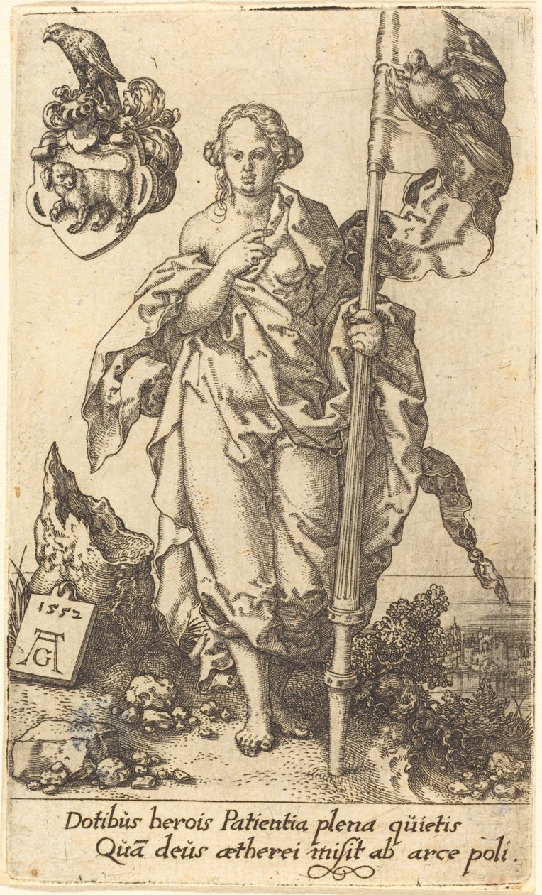 Tålmodighet av Heinrich Aldegrever