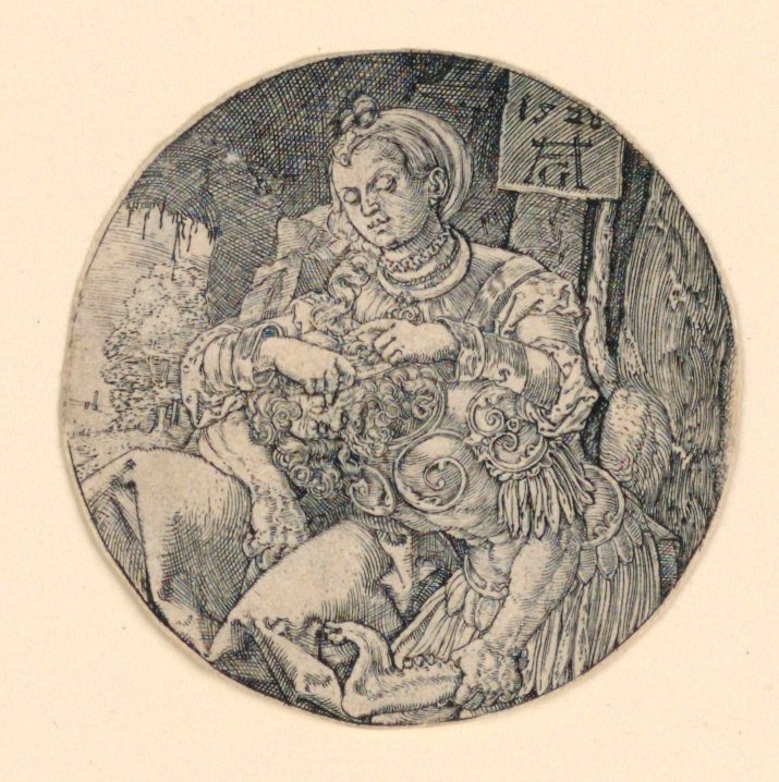 Samson og Delila av Heinrich Aldegrever