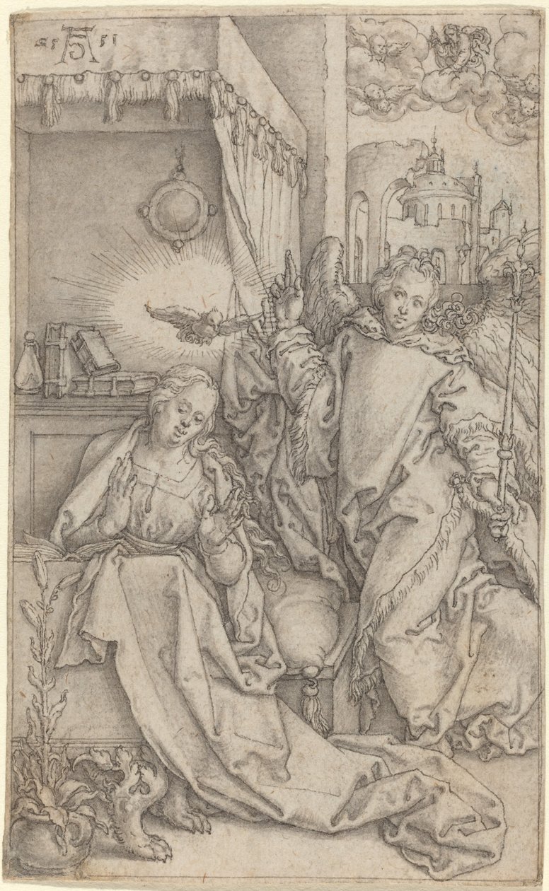 Bebudelsen, 1552. av Heinrich Aldegrever